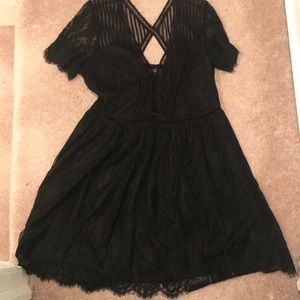 Black Lace Dress